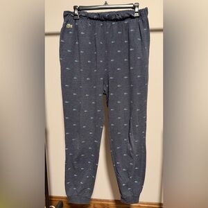 Lacoste Woman’s Blue Patterned Sleep pants
